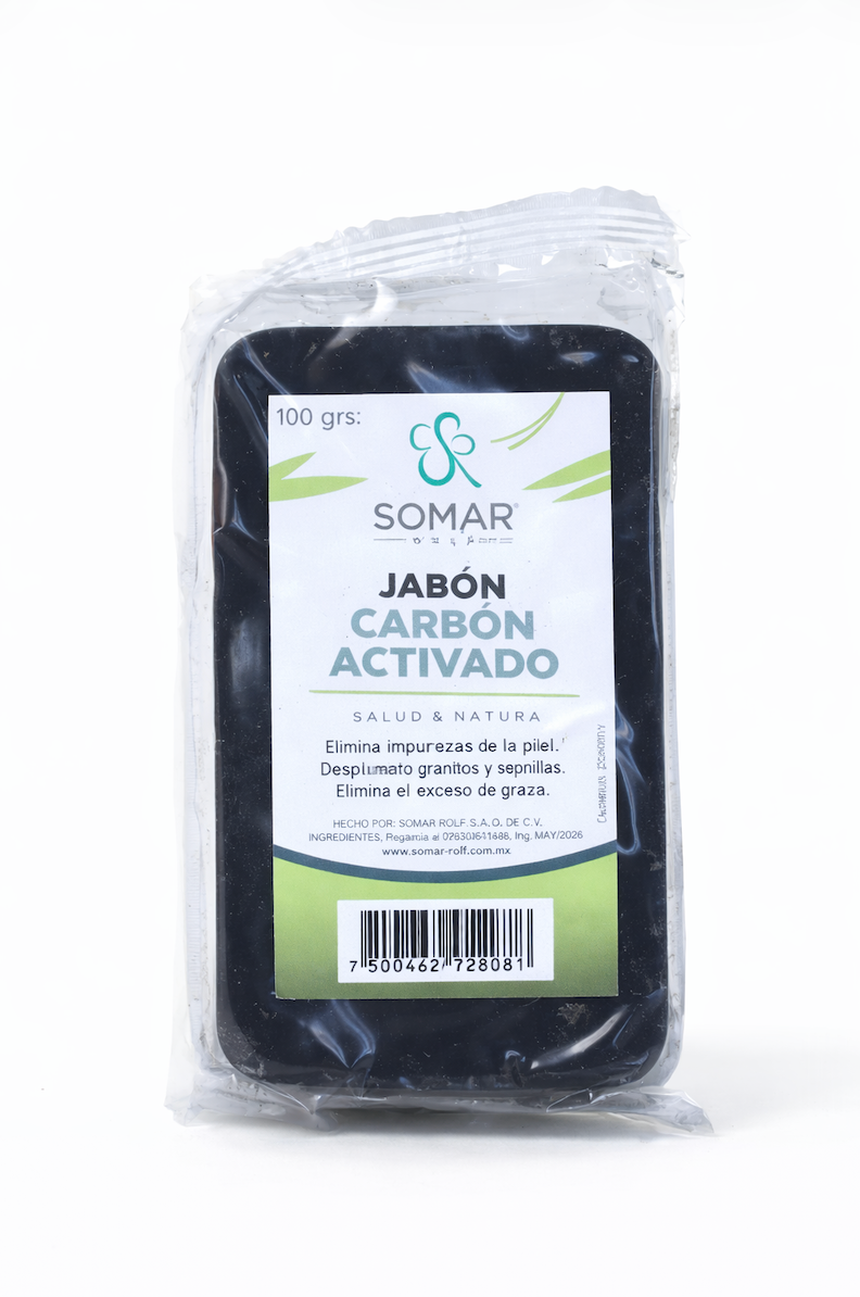 Jabón Carbón Activado