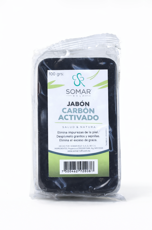 Jabón Carbón Activado